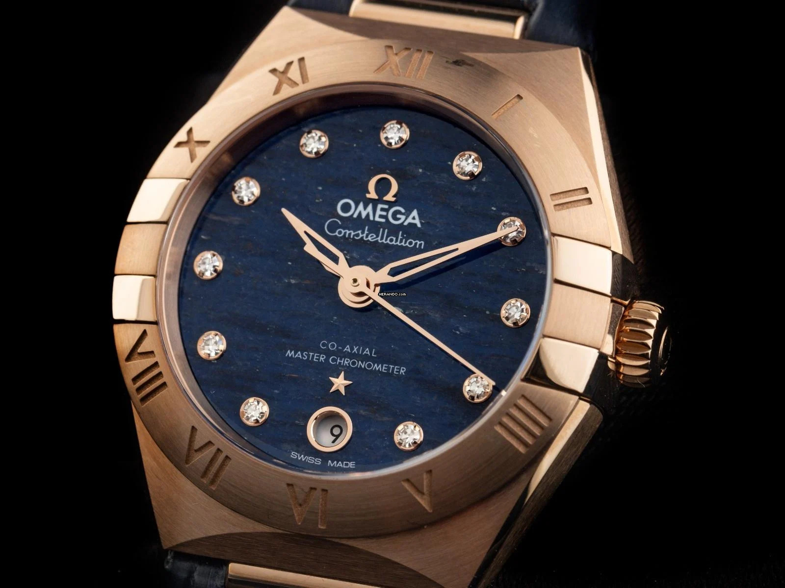 Omega Constellation Ref.131.53.29.20.99.001 2026 Full Set Ungetragen Constellation Diamanten 18kt Sedna™-Gold