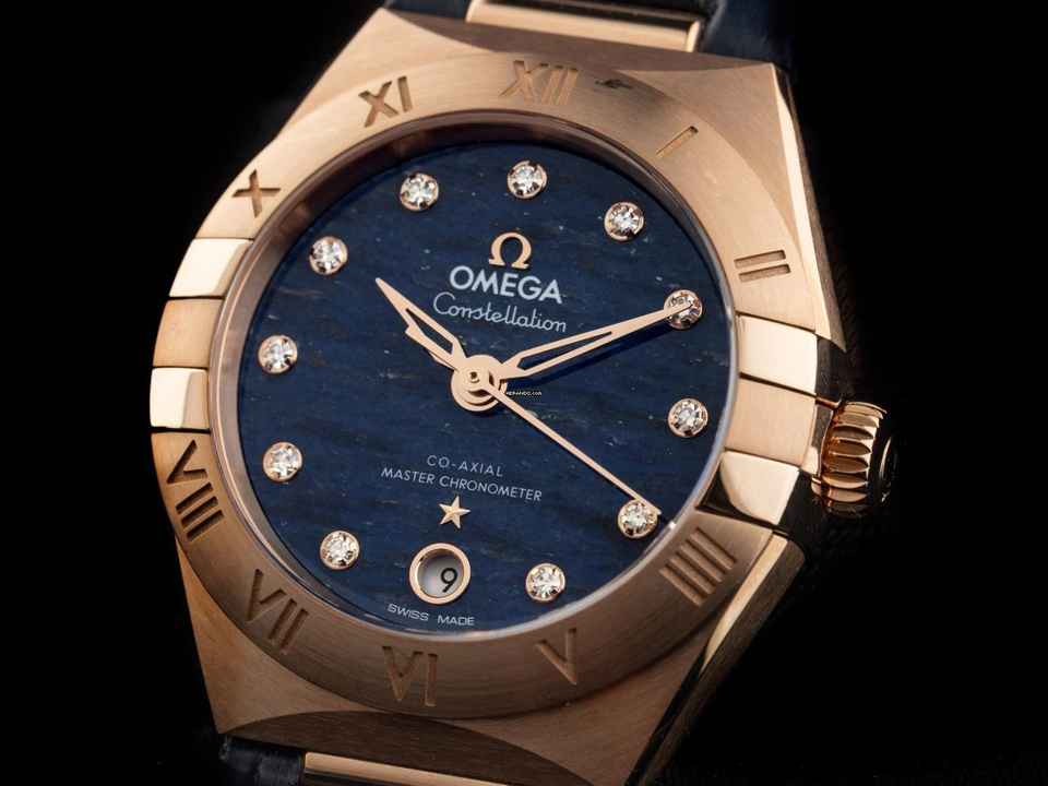  Omega Constellation Ref.131.53.29.20.99.001 2026 Full Set Ungetragen Constellation Diamanten 18kt Sedna™-Gold 
