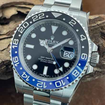  Rolex GMT-Master II GMT-Master II BATMAN - VERKLEBT - FULLSET 2018 LC100 - Ref. 116710BLNR FULL STICKERS ON 