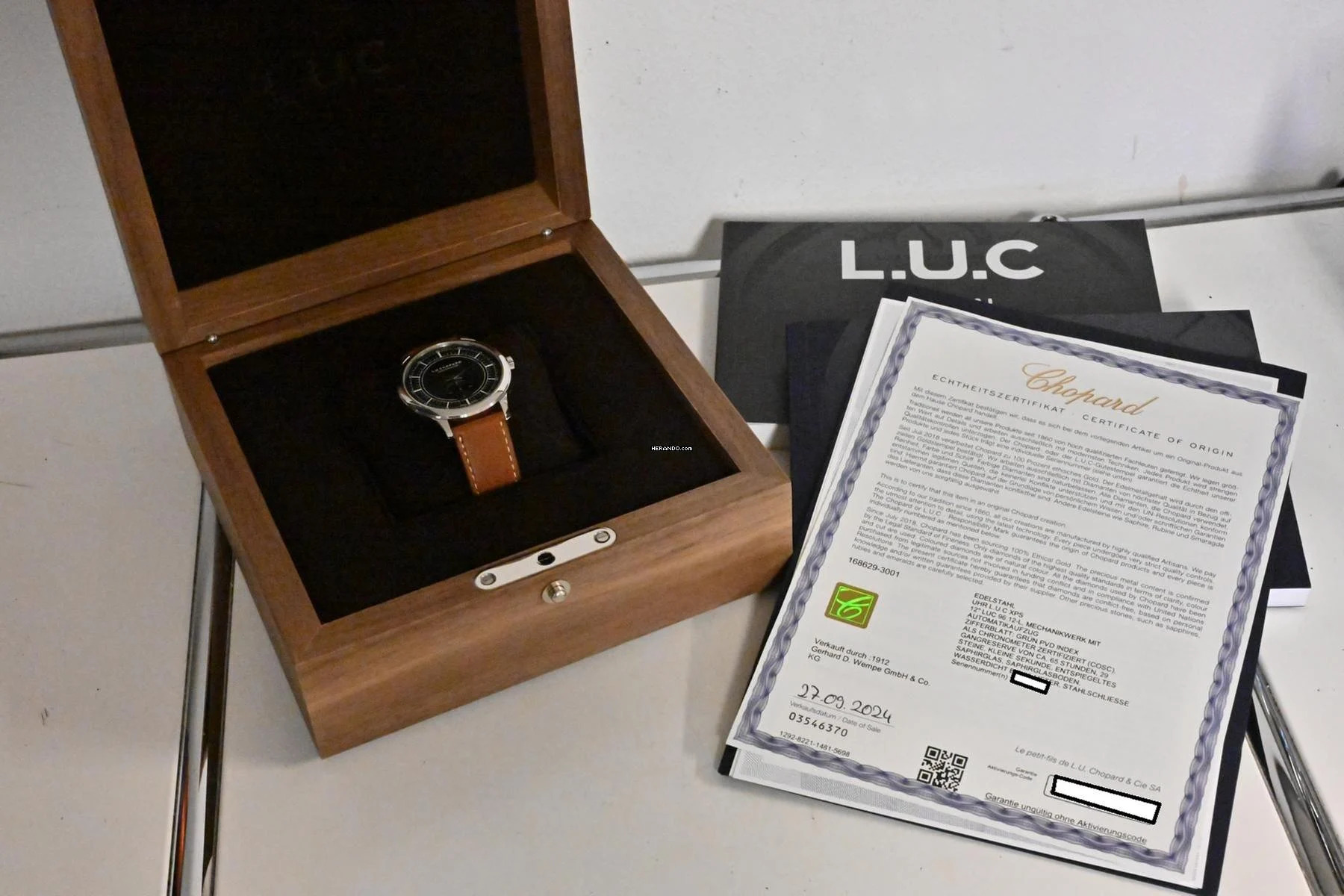 Thumbnail von Chopard L.U.C XPS Forest Green Dial 168629-3001