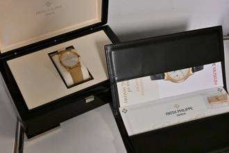 Thumbnail von Patek Philippe Calatrava 18k pink gold Roségold 5196J-001 LC100