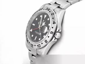 Thumbnail von Rolex Explorer II 16570 T Stahl Automatik 2004 Zweite Zeitzone 2 Edelstahl Stainless Steel Oyster-band Chronometer Black Dial