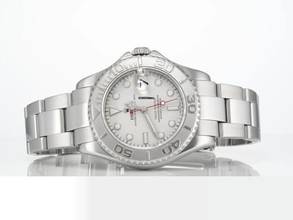 Thumbnail von Rolex Yacht-Master 35mm 168622 2001/02 Stahl Platin 950 Automatik Yacht Master Stainless Steel Oyster-band Chronometer