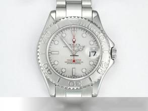 Thumbnail von Rolex Yacht-Master 35mm 168622 2001/02 Stahl Platin 950 Automatik Yacht Master Stainless Steel Oyster-band Chronometer