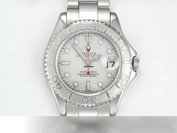  Rolex Yacht-Master 35mm 168622 2001/02 Stahl Platin 950 Automatik Yacht Master Stainless Steel Oyster-band Chronometer 