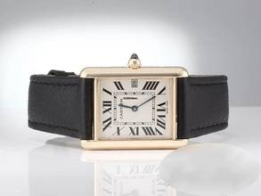 Thumbnail von Cartier Tank Louis Cartier Großes Modell Gelbgold 750 2013 W1529756 Gold Damen Herren 18kt Yellow Gold