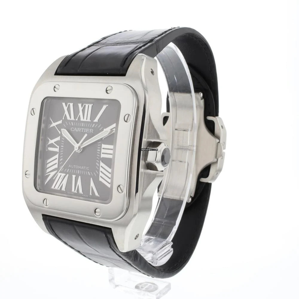  Cartier Santos 100 XL Grey Kings Road Service '26 