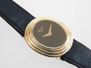 Thumbnail von Chopard L.U.C. 18 Karat Gelbgold Handaufzug mit Onyx Zifferblatt