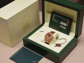 Thumbnail von Rolex Daytona Cosmograph Daytona 16598saco Leopard Top Condition - Full Set 2008 Card