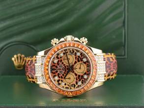Thumbnail von Rolex Daytona Cosmograph Daytona 16598saco Leopard Top Condition - Full Set 2008 Card