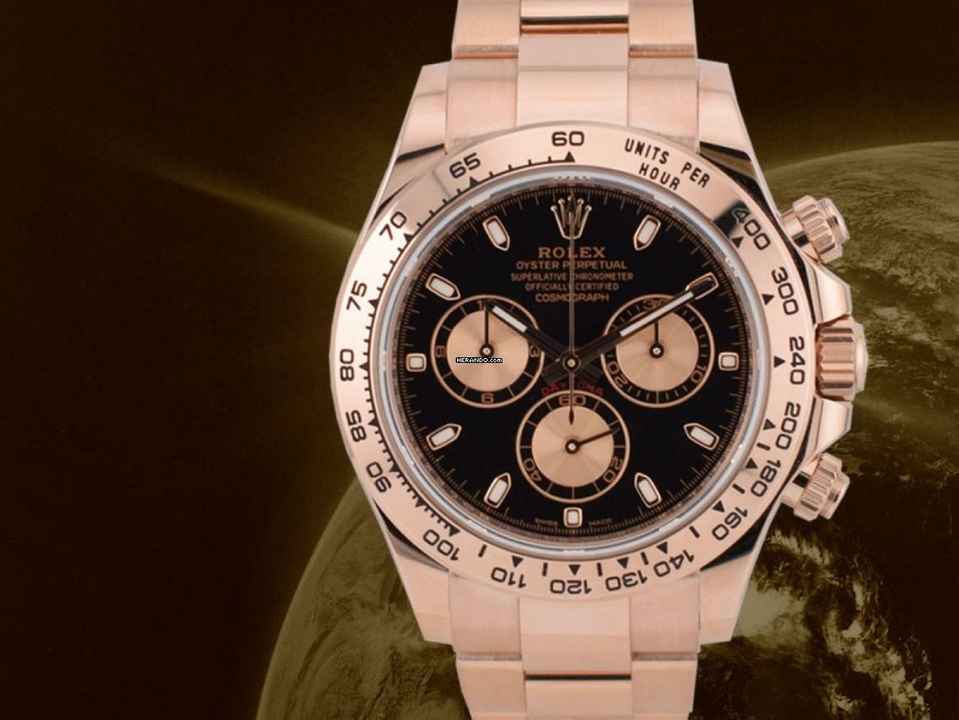  Rolex Daytona Cosmograph Daytona 116505 Black Dial - Like New 2010 Ita 