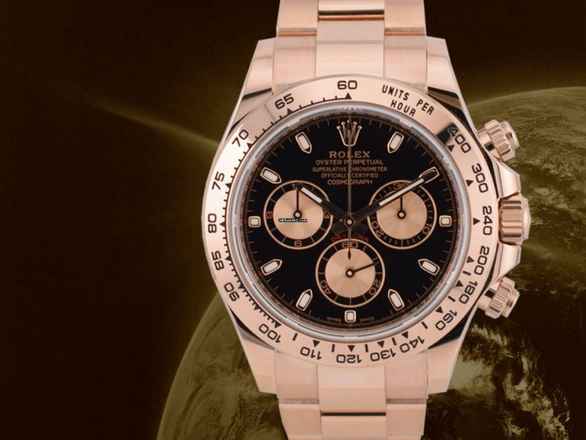  Rolex Daytona Cosmograph Daytona 116505 Black Dial - Like New 2010 Ita 