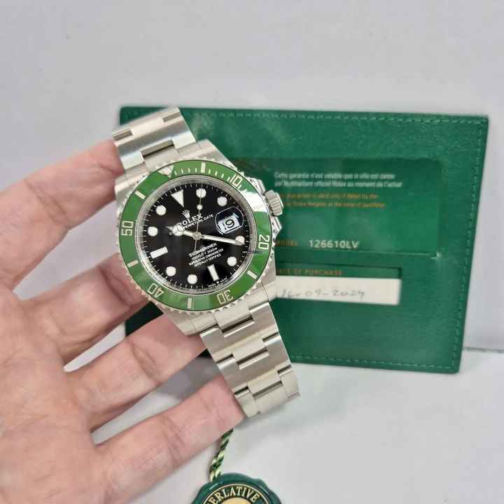  Rolex Submariner Date Starbucks 41mm Automático Completo 