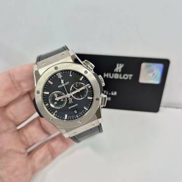  Hublot Classic Fusion Chronograph 42mm Titanium Automático Completo 