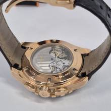 Thumbnail von Omega Seamaster Aqua Terra Chronograph GMT Ouro Rosé 44mm Automático Completo