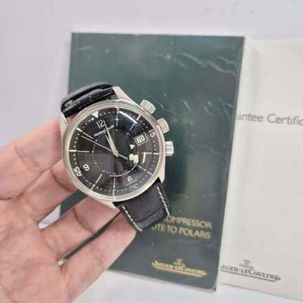  Jaeger-LeCoultre Polaris Memovox Tribute To Polaris Platina Alarm Limited Edition 42mm Automático Completo 