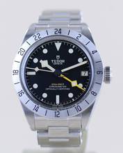 Thumbnail von Tudor Black Bay Pro GMT black Top Date B+P Diver Stahlband NOS