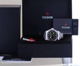 Thumbnail von Tudor Black Bay Pro GMT black Top Date B+P Diver Stahlband NOS
