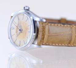 Thumbnail von Rolex Oyster Speedking cream dial Unisex Patina 1957 Hand Wind rar