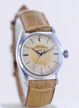Thumbnail von Rolex Oyster Speedking cream dial Unisex Patina 1957 Hand Wind rar