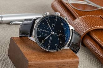 Thumbnail von IWC Portugieser Chronograph Stahl Automatik Herrenuhr Ref. IW371447