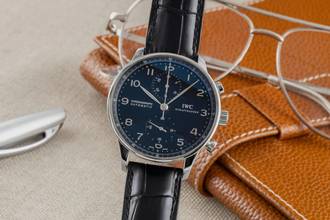 Thumbnail von IWC Portugieser Chronograph Stahl Automatik Herrenuhr Ref. IW371447