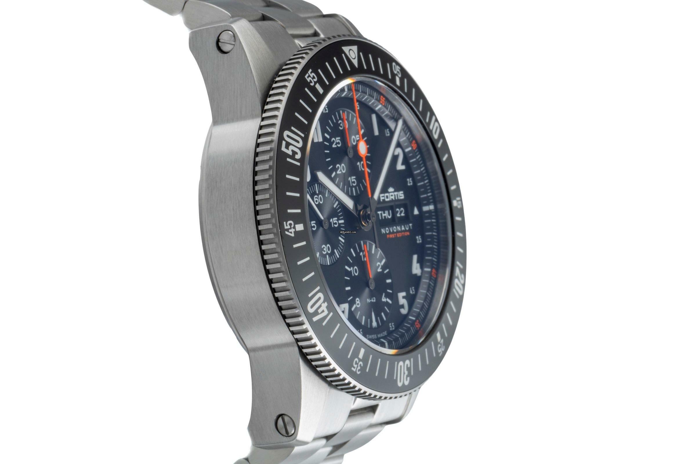 Thumbnail von Fortis N-42 First Edition Stahl Automatik Ref. F2040010 FW32316733 B&P 2023 Ltd