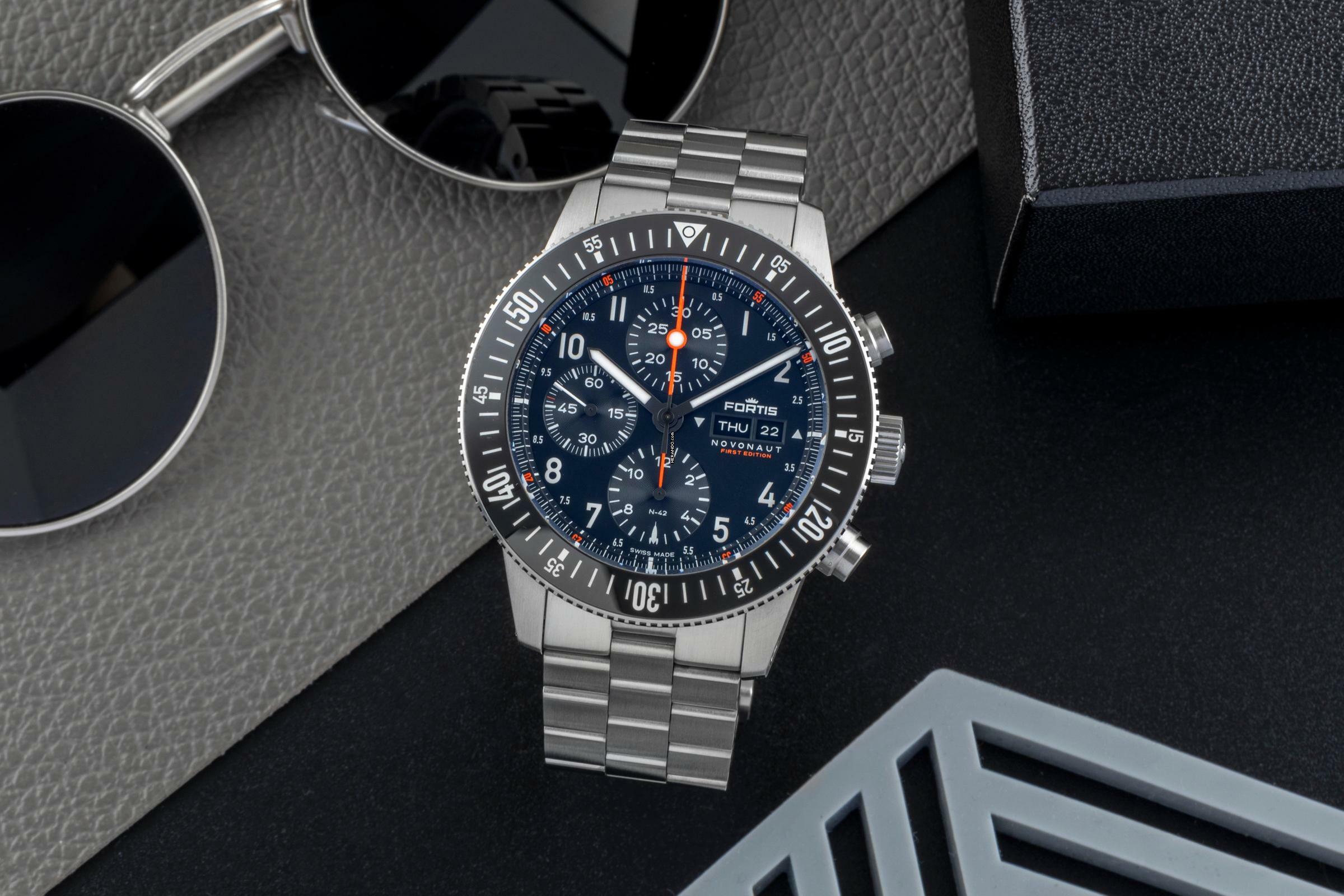 Thumbnail von Fortis N-42 First Edition Stahl Automatik Ref. F2040010 FW32316733 B&P 2023 Ltd