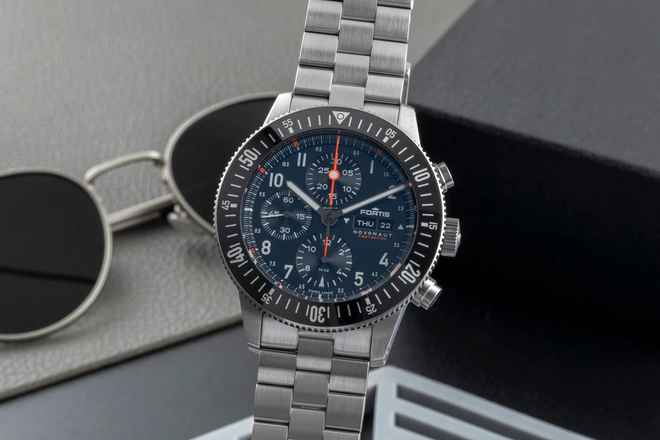  Fortis N-42 First Edition Stahl Automatik Ref. F2040010 FW32316733 B&P 2023 Ltd 