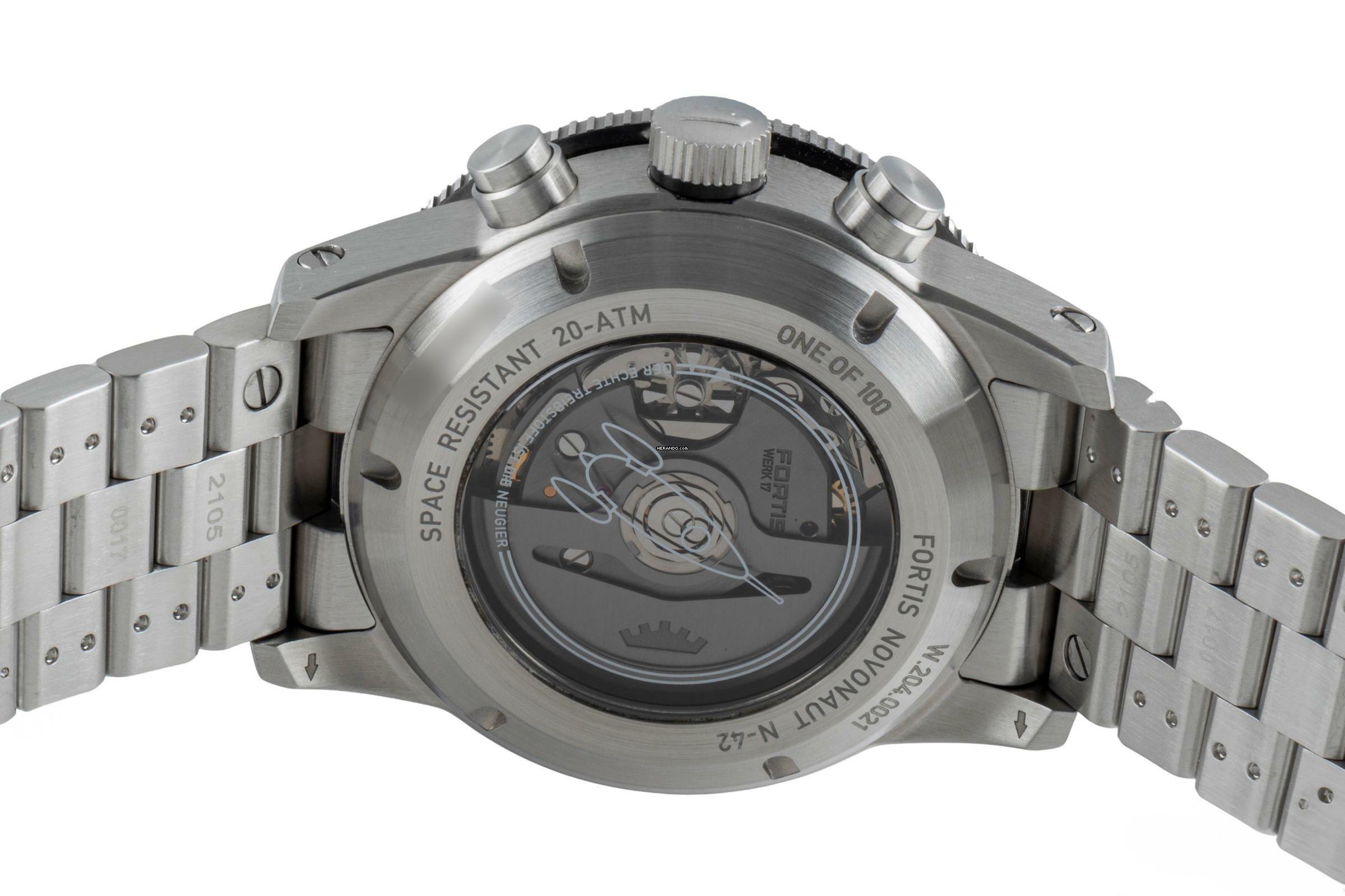 Thumbnail von Fortis N-42 First Edition Stahl Automatik Ref. F2040010 FW32316733 B&P 2023 Ltd