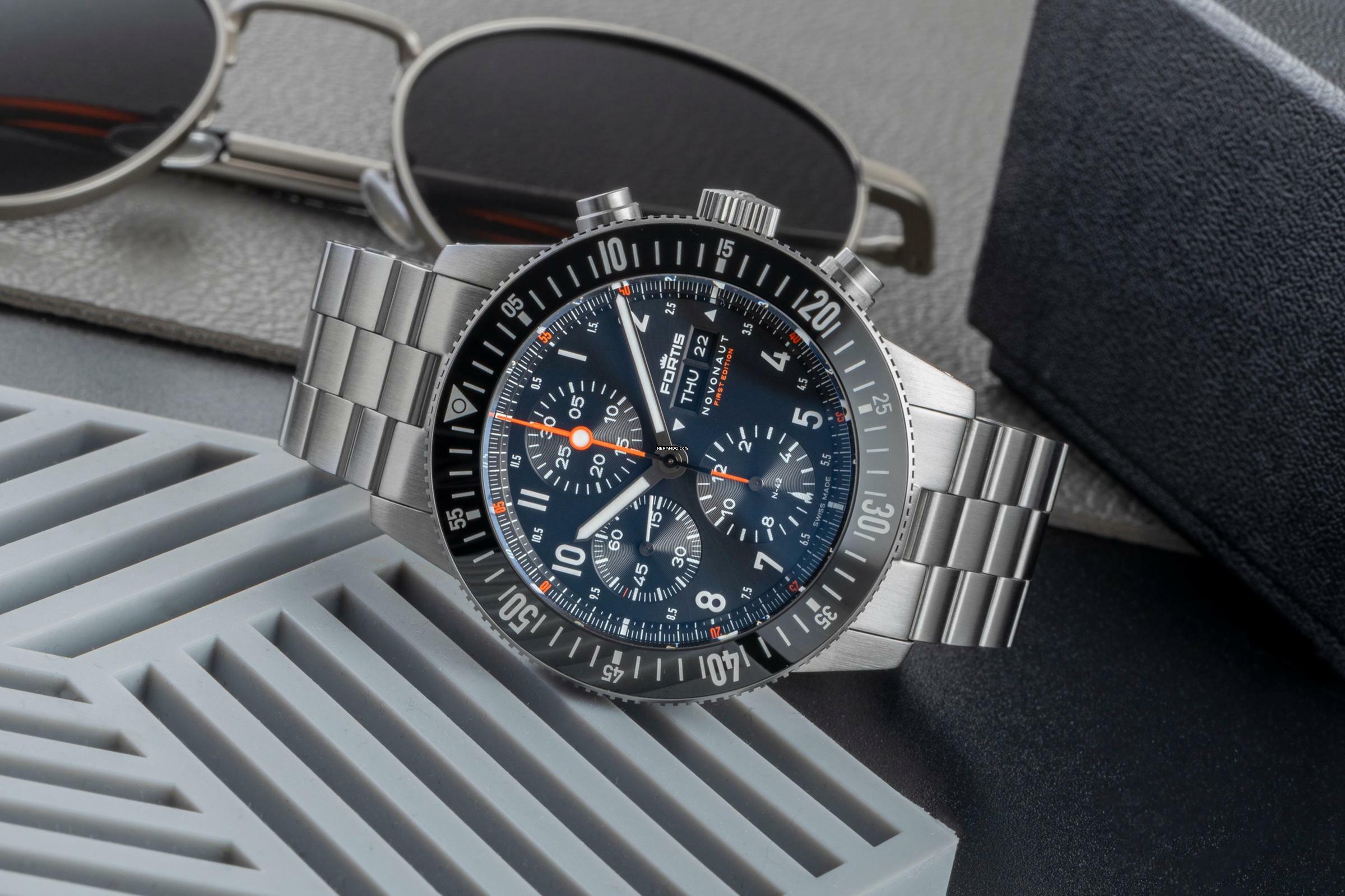 Thumbnail von Fortis N-42 First Edition Stahl Automatik Ref. F2040010 FW32316733 B&P 2023 Ltd