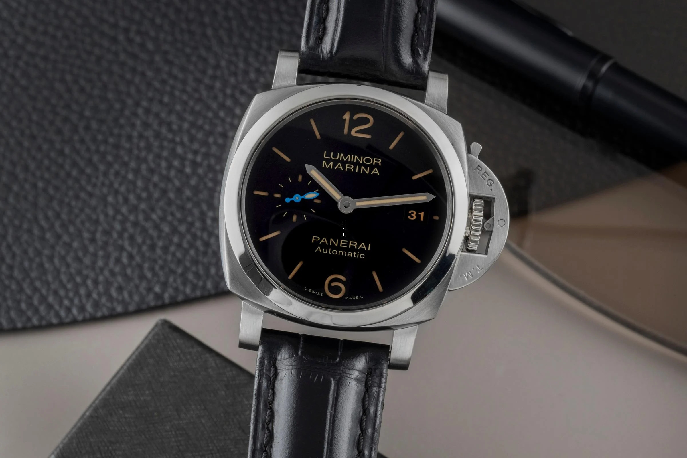  Panerai Luminor Marina 1950 3 Days Automatic 42 3 Days Stahl Automatic Ref. PAM01392 B&P 2019 