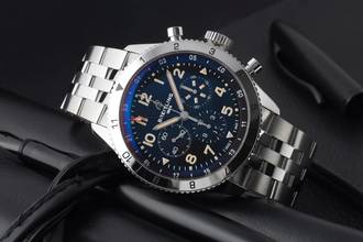 Thumbnail von Breitling Super Avi B04 GMT 46 P-51 Mustang Stahl Ref. AB04453A1B1A1 B&P 2025