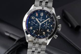 Thumbnail von Breitling Super Avi B04 GMT 46 P-51 Mustang Stahl Ref. AB04453A1B1A1 B&P 2025