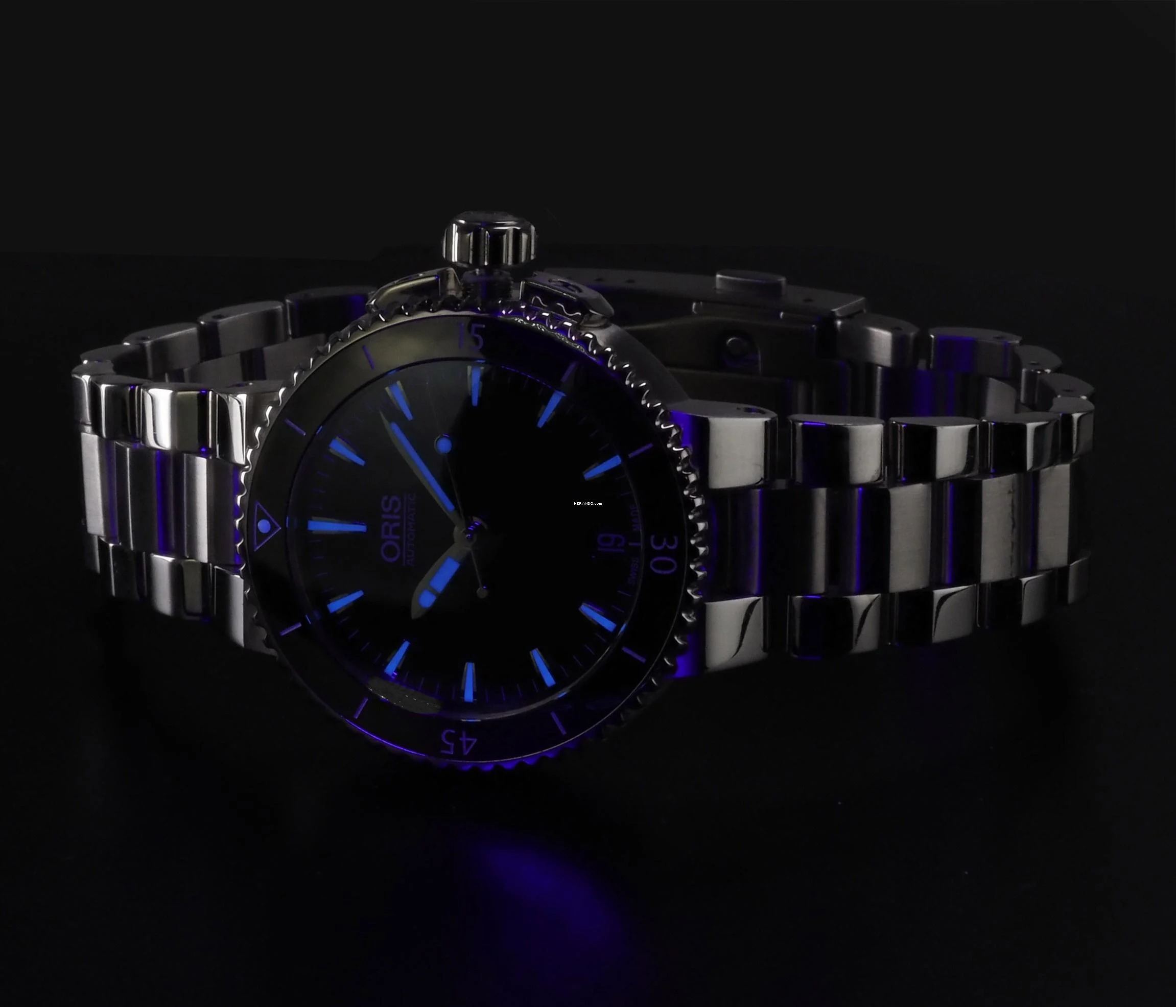 Thumbnail von Oris Aquis Date Damen Uhr 01 733 7652 4154 07 818 0 1P Aquis Date Automatik 36 mm Ø