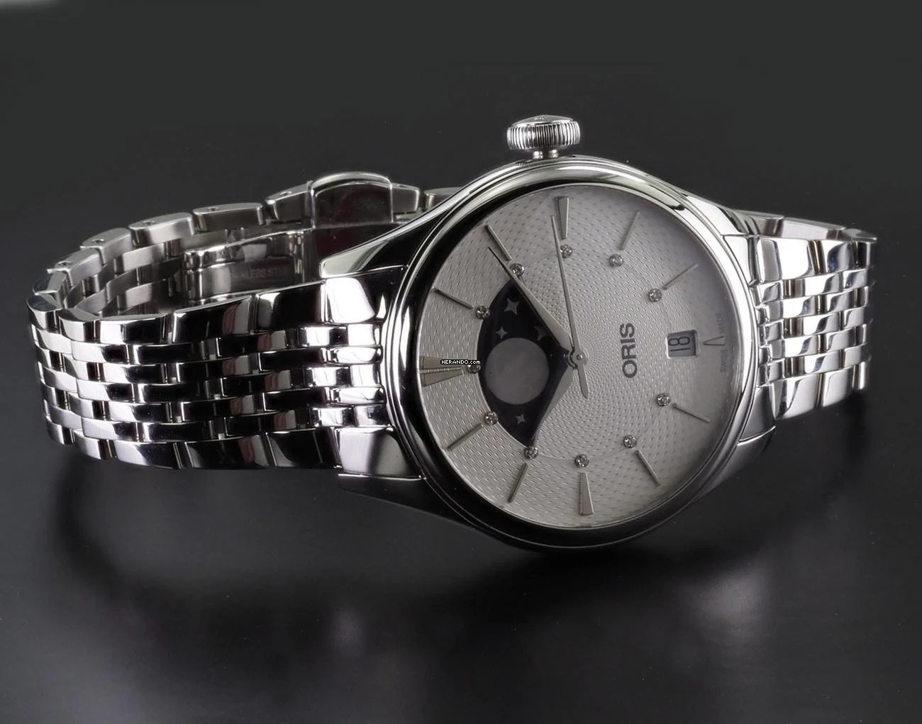 Thumbnail von Oris Artelier Date 7723 4051-07 8 18 79 01 763 Artelier Grande Lune Automatic Mond 36 mm Ø