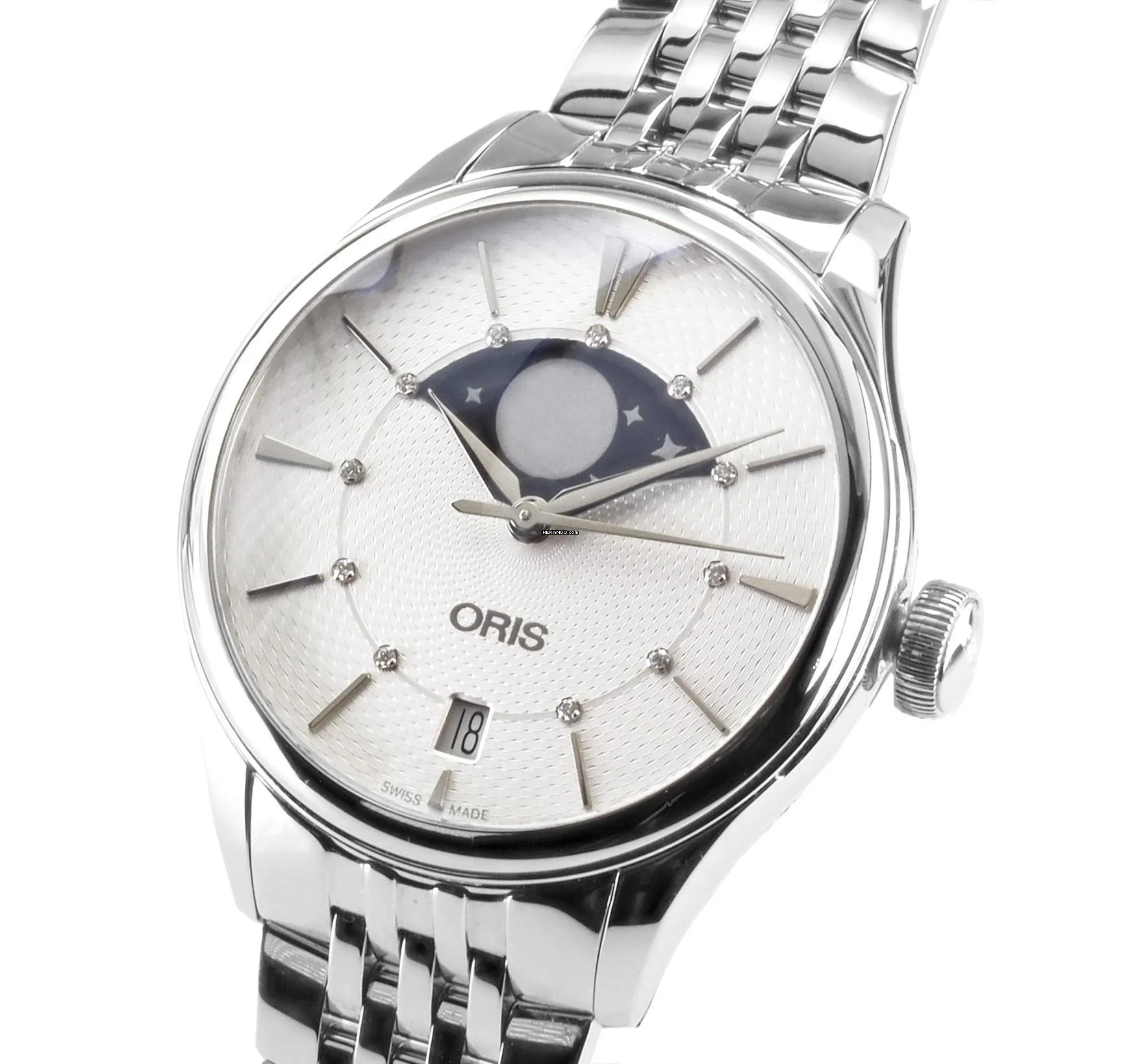 Thumbnail von Oris Artelier Date 7723 4051-07 8 18 79 01 763 Artelier Grande Lune Automatic Mond 36 mm Ø