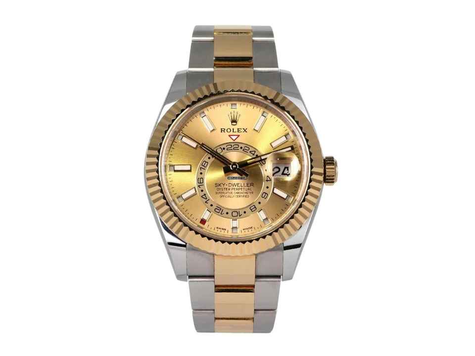  Rolex Sky-Dweller Edelstahl / Gelbgold Ref. 326933 