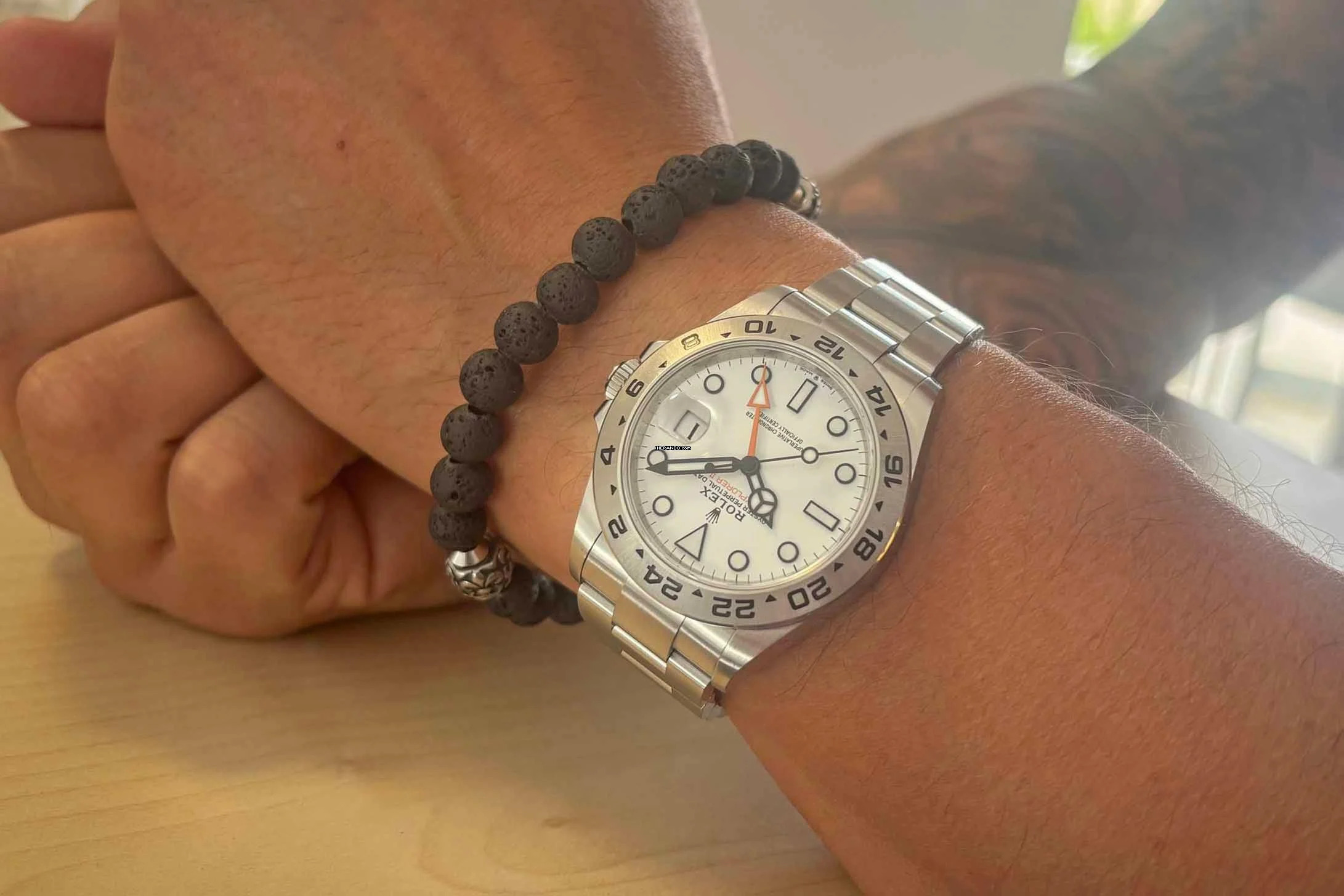 Thumbnail von Rolex Explorer II Polar 226570 perfektes Fullset LC100