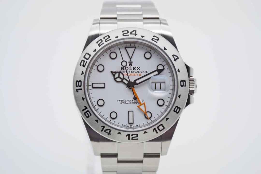  Rolex Explorer II Polar 226570 perfektes Fullset LC100 