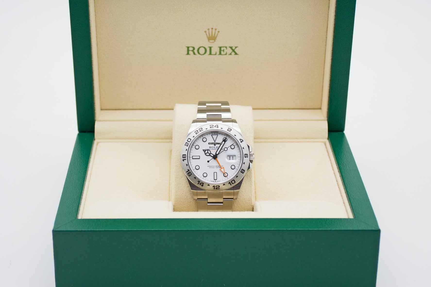 Thumbnail von Rolex Explorer II Polar 226570 perfektes Fullset LC100