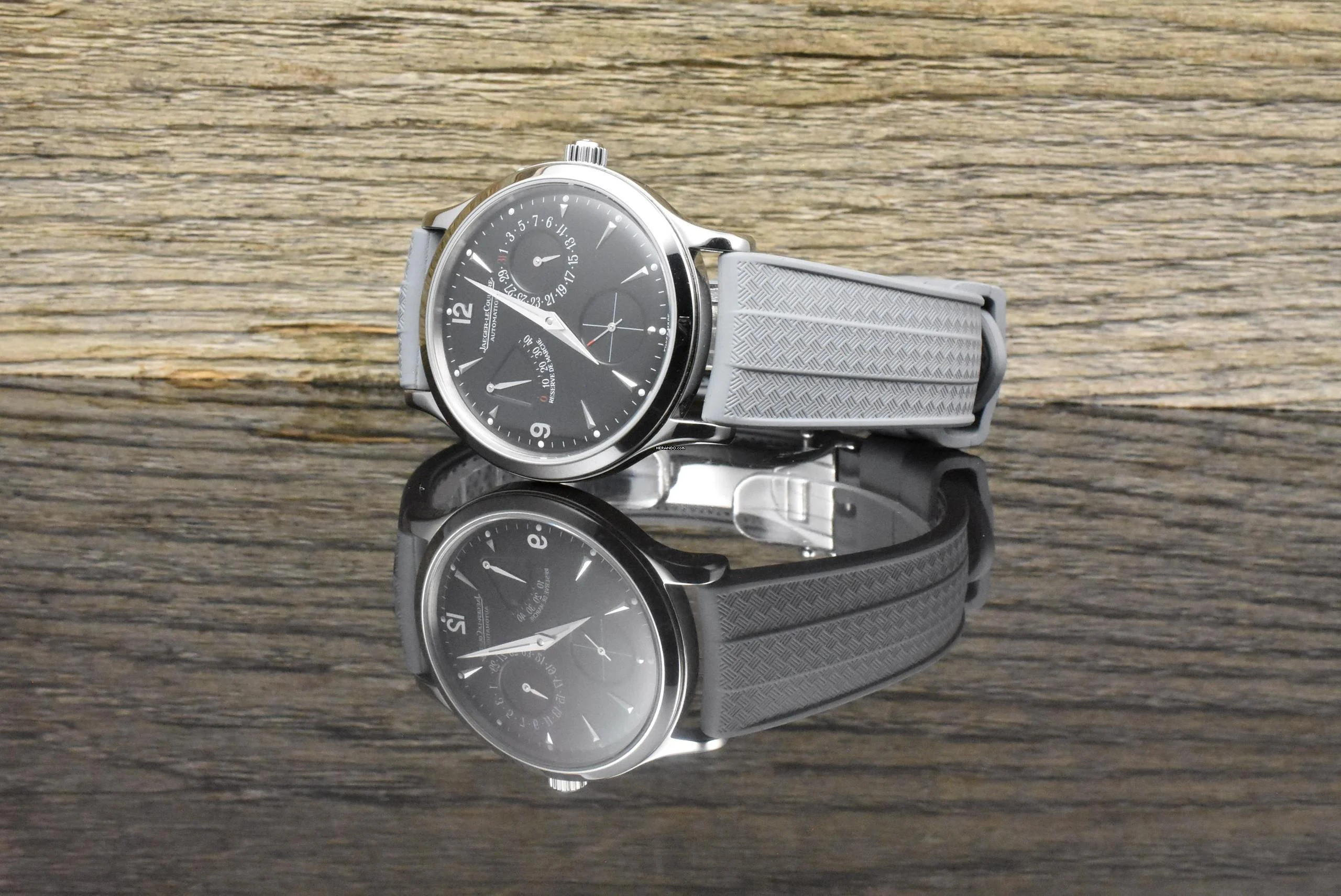 Thumbnail von Jaeger-LeCoultre Master Control Reserve De Marche Master Control Black Dial - Automatik - Vintage