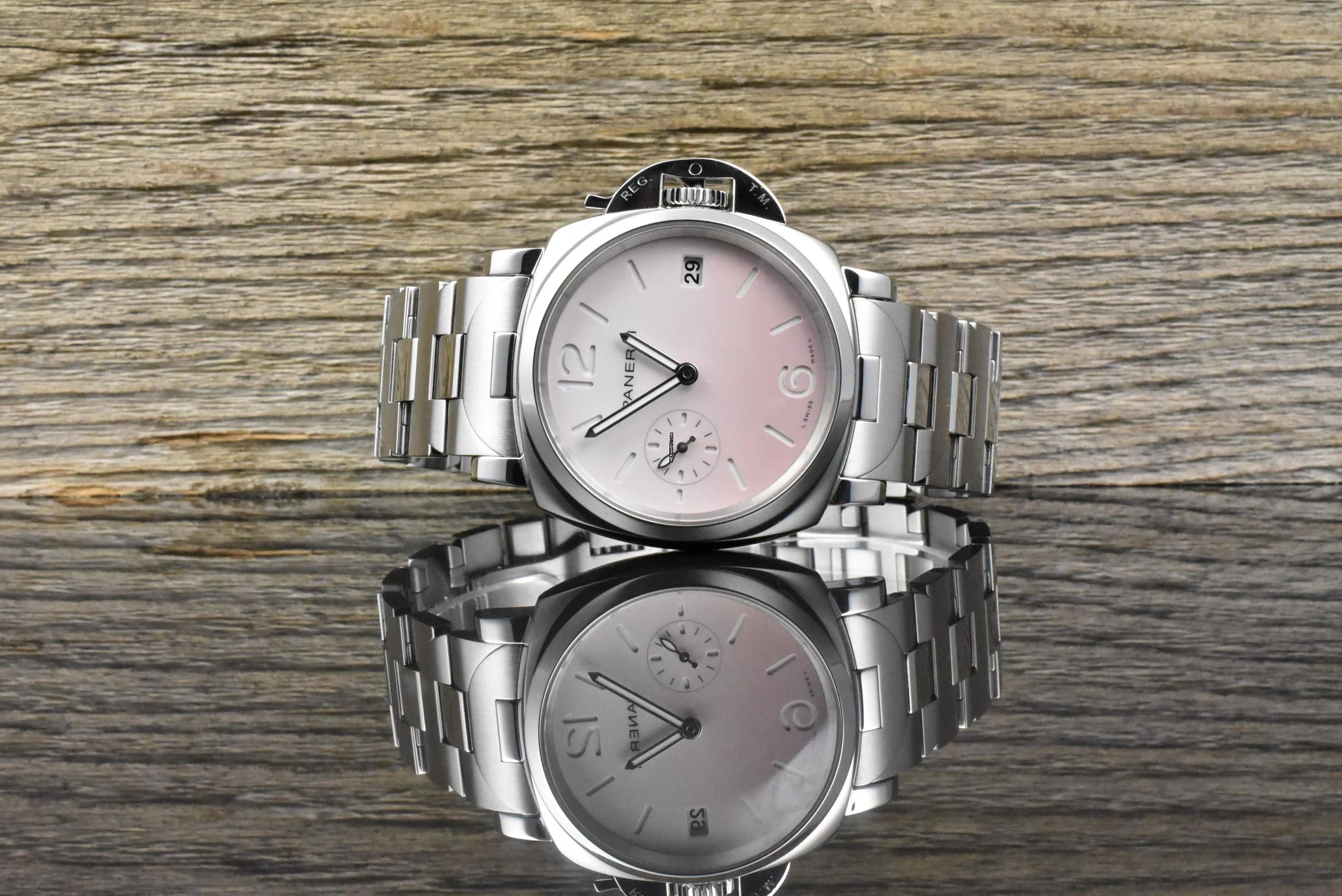  Panerai Luminor Due 38 Pastello Limited Edition Automatik MINT / NEUWERTIG - Full Set 2023 