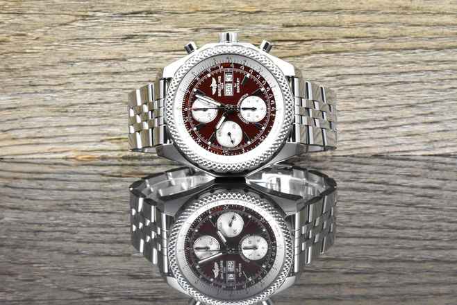  Breitling Bentley GT Special Edition Chronograph CHERRY DIAL 45MM Automatik 