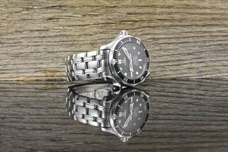 Thumbnail von Omega Seamaster Diver 300 M Co Axial 36MM Mid Size Black Dial - Full Set