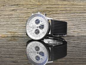 Thumbnail von Breitling Navitimer 01 Special Edition Gray Panda / Rubber / Automatik - Full Set 2018