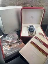 Thumbnail von Omega Seamaster Diver 300 M GMT Co Axial Blue Wave Dial 2535.80 B&P