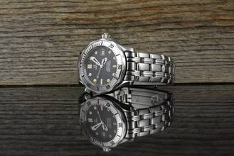 Thumbnail von Omega Seamaster Diver 300 M Professional 300M Mid Size Quarz 36MM NICE VINTAGE - Tritium