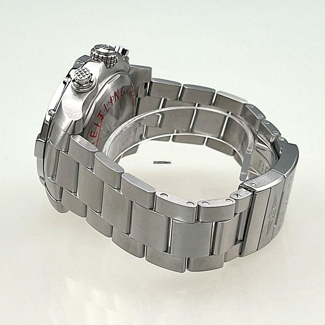 Thumbnail von Breitling Avenger Chronograph GMT 45 Automatik Stahl neuwertig deutsche Auslieferung EK 08/2023 Full Set inkl. Pricehangtag Lünettenschutz