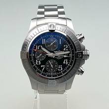 Thumbnail von Breitling Avenger Chronograph GMT 45 Automatik Stahl neuwertig deutsche Auslieferung EK 08/2023 Full Set inkl. Pricehangtag Lünettenschutz
